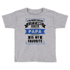 I've Been Called A Lot Of Names But Papa Is My Favorite Toddler T-shirt