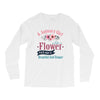 A January Girl Like A Flowers Long Sleeve Shirts