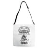 I Don't Need Therapy Just to Do Skiing Adjustable Strap Totes