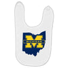 ohio for michigan Baby Bibs