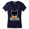 batman Women's V-Neck T-Shirt