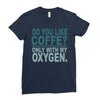 do you like coffee Ladies Fitted T-Shirt