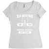 hawking av club middle school Women's Triblend Scoop T-shirt