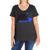 anything unrelated elephants Ladies Curvy T-Shirt