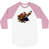 just a viking and his horse 3/4 Sleeve Shirt