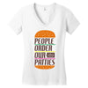 poop Women's V-Neck T-Shirt