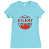 SILENT Ladies Fitted T-Shirt