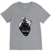 eiffel heart V-Neck Tee