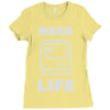 nerd life is the best life Ladies Fitted T-Shirt