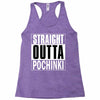 pubg - straight outta pochinki Racerback Tank