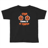 stop staring at my pumpkin Toddler T-shirt