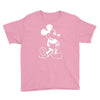 mouse screen print Youth Tee