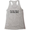 im not short funny t shirt humor nerd geek tee s 3xl Racerback Tank