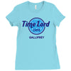 time cafe Ladies Fitted T-Shirt