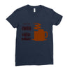 coffee lovers Ladies Fitted T-Shirt