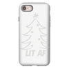 lit af christmas tree iPhone 8