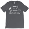 i can't adult today white logo T-Shirt