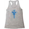 r2d2 typography Racerback Tank