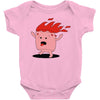 marshmallow prend feu Baby Onesie