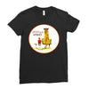 calvin hobbes Ladies Fitted T-Shirt