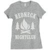 redneck nightclub Ladies Fitted T-Shirt