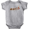 retro evolution Baby Bodysuit