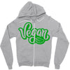vegan 2 Zipper Hoodie