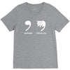 apostrophe catastrophe V-Neck Tee