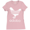 white adobo Ladies Fitted T-Shirt