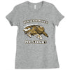 what a piece of junk! Ladies Fitted T-Shirt