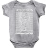 joy division unknown pleasures rock band Baby Onesie