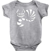 cheshire cat alice in wonderland funny Baby Onesie