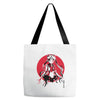 pretty guardian sumi e Tote Bags