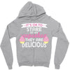 it' ok to stare at my cupcakes they are delicious Zipper Hoodie