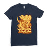 attack Ladies Fitted T-Shirt