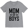 mom of boys V-Neck Tee