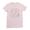 guns and swords and tacos Ladies Fitted T-Shirt