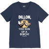 predator movie dillon licensed adult V-Neck Tee
