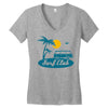 surf club Women's V-Neck T-Shirt