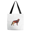 dead shepherd Tote Bags