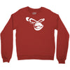 gorilla angry Crewneck Sweatshirt