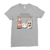 drinking buddies Ladies Fitted T-Shirt