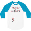 Muggle On Board Floral 3/4 Sleeve Shirt