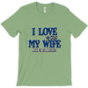 my wife lets me fishing T-Shirt