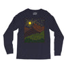 mountain line Long Sleeve Shirts