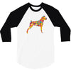 boxer flower 3/4 Sleeve Shirt