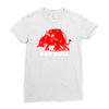 bad bull (2) Ladies Fitted T-Shirt