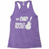 my dad rocks Racerback Tank