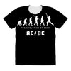 The Evolution of Rock All Over Women's T-shirt