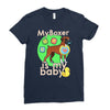 my boxer is my baby1 Ladies Fitted T-Shirt